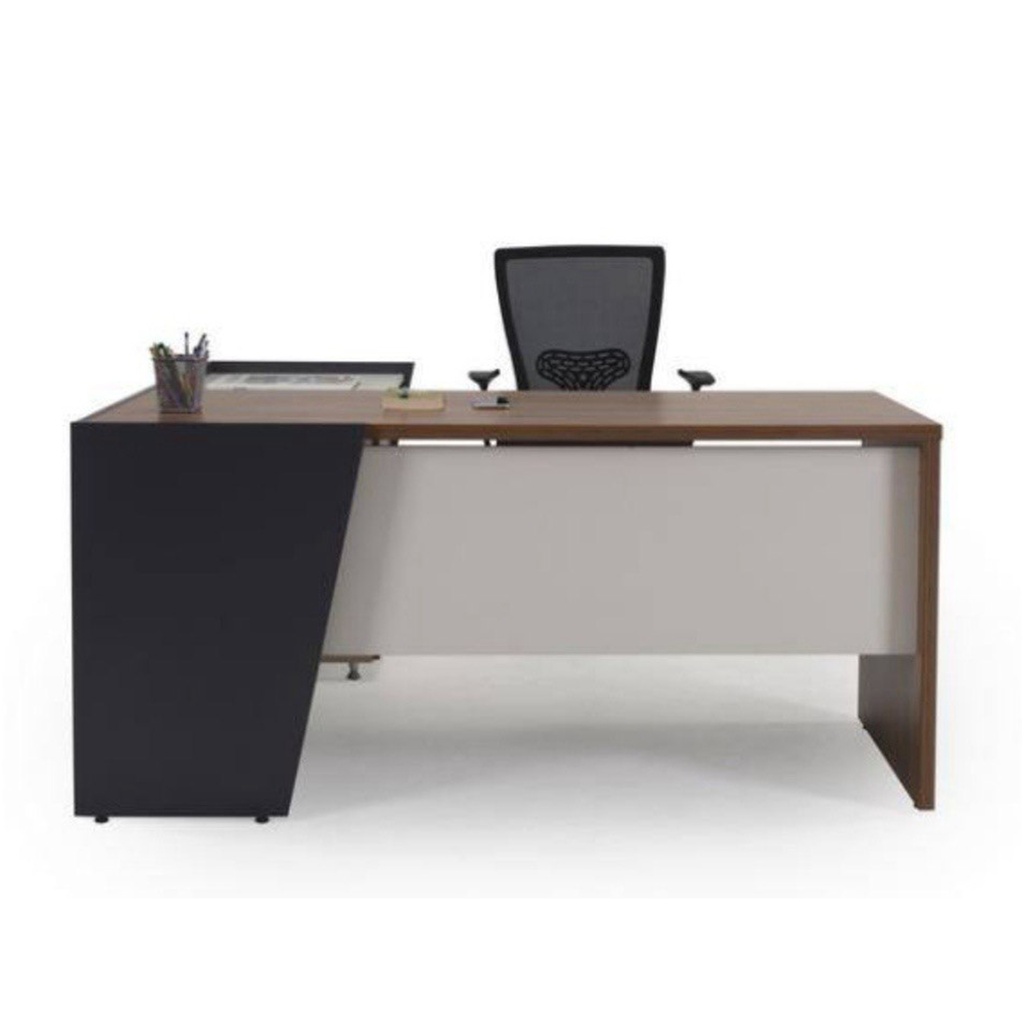 BUREAU DIRECTEUR + RETOUR TURK 180*150*75cm