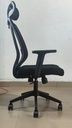 Chaise directeur en filet noir