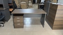 Bureau agent économique simple marron  120*60*75cm