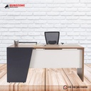 Bureau directeur + retour turk, 180*150*75cm