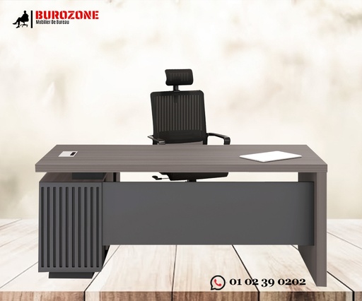 [WH-103-16] Bureau directeur + retour, 160*150*75cm